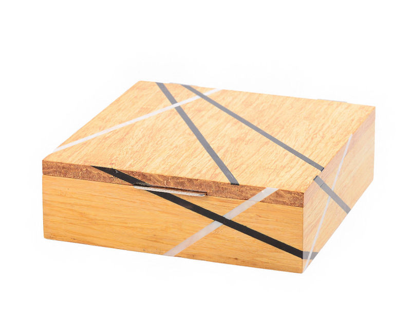 light brown box