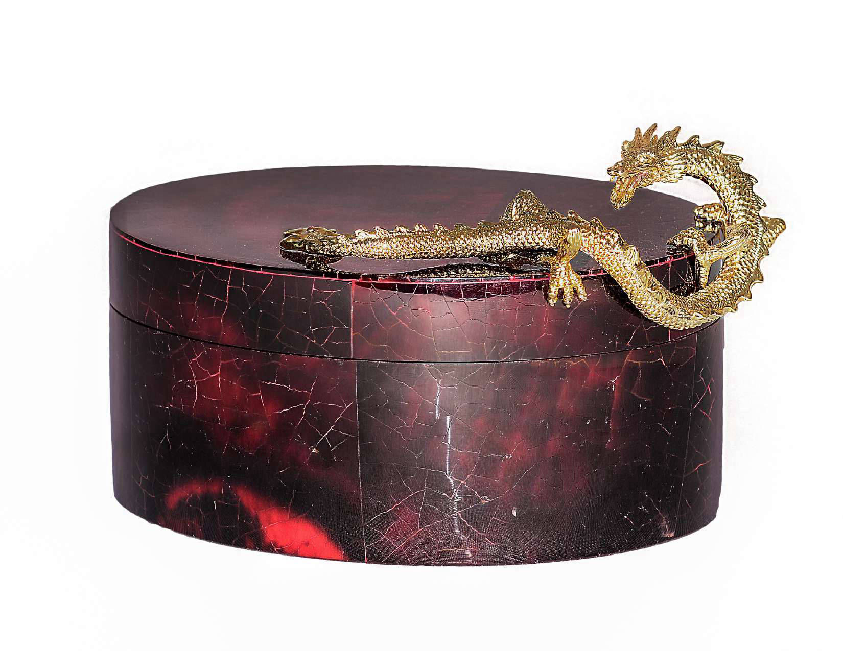 red tiger penshell box
