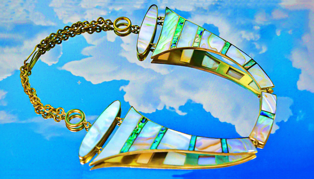 egyptian-inspired necklace